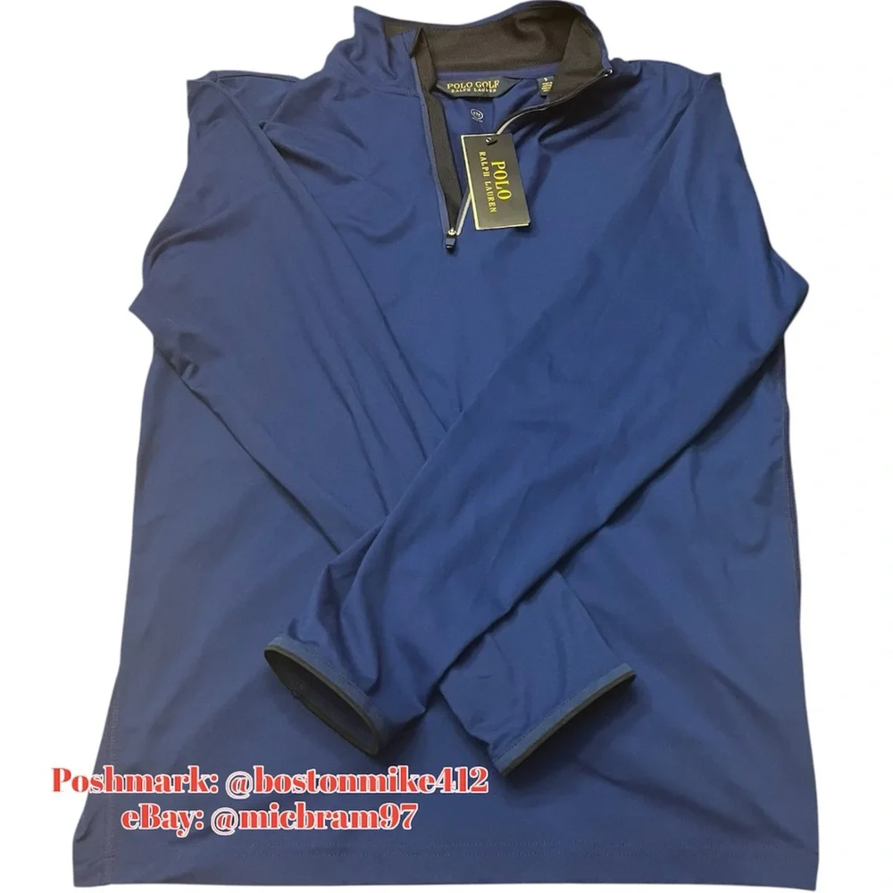 Polo Ralph Lauren Polo Golf 1/4 Zip Lightweight Pullover SM performance wicking